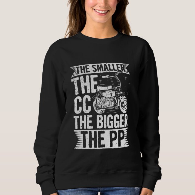 Camiseta PP maior menor - Minibike Rider (Frente)