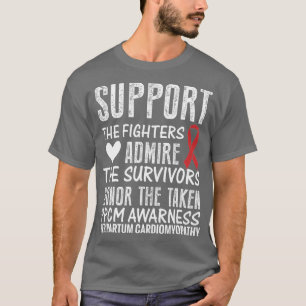 Camiseta ppcm, reconhecimento da doença cardíaca, ssa verme