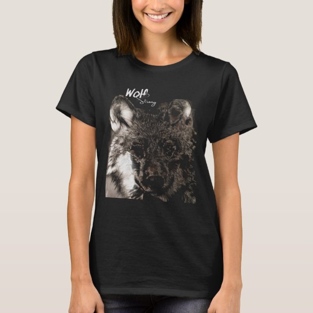 Camiseta Ppredador de lobos (Frente)