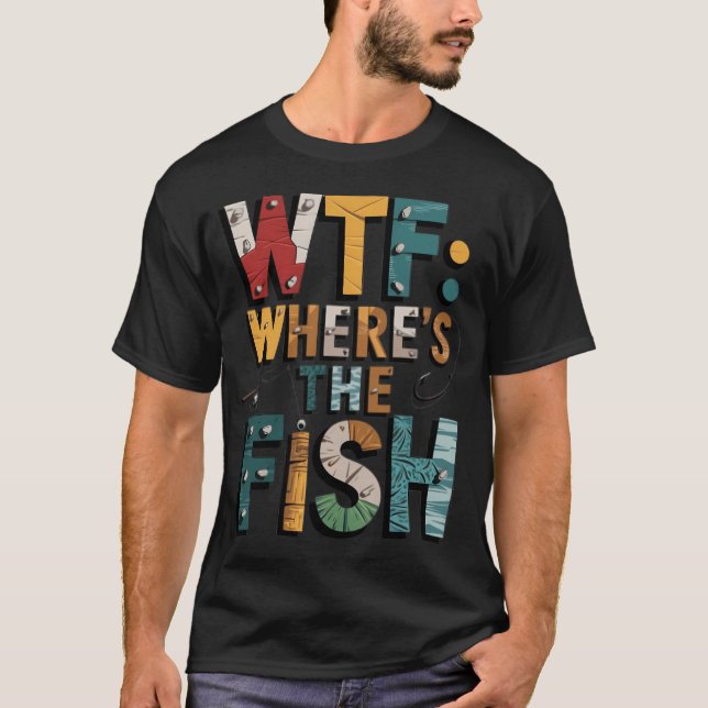 Camiseta PQP: Onde está o peixe? (Frente)