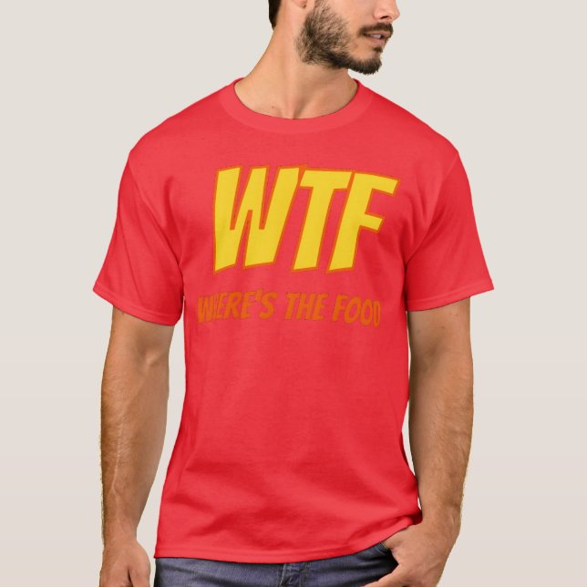Camiseta PQP ONDEESTÁ COMIDA amigos (Frente)