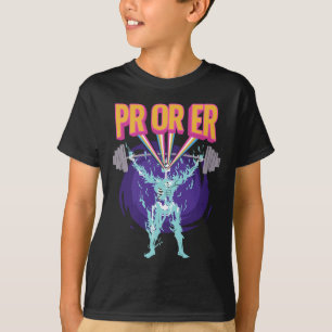 Camiseta Pr Ou Er Pesando Engraçado Humor De Trabalho De Te