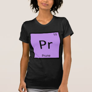 Camiseta Pr - Símbolo de Mesa Periódica de Química de Fr