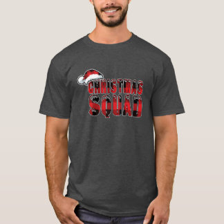 Camiseta Praça de Natal no inverno Padrão do Natal