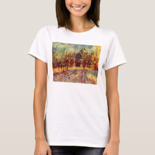 Camiseta Praça de São Marcos, Veneza por Pierre Renoir