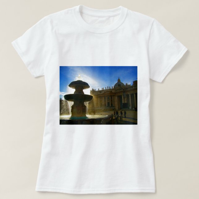 Camiseta praça de São Pedro (Frente do Design)