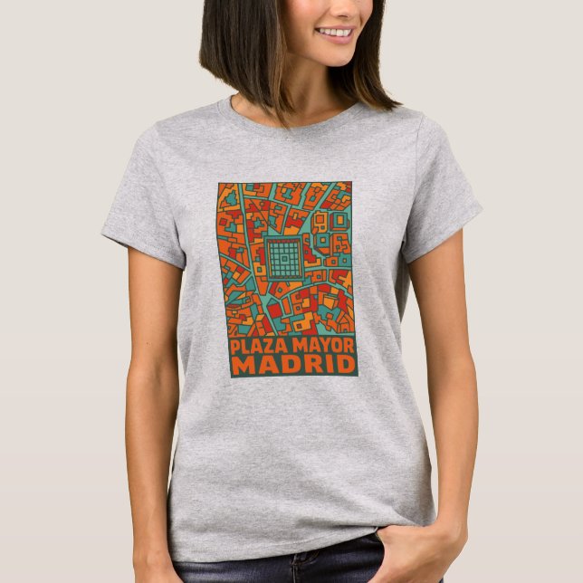 Camiseta Praça Mayor de Madrid (Frente)