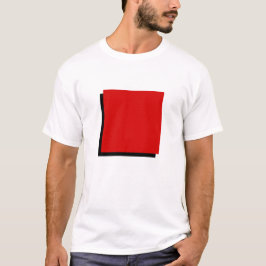 Camiseta Praça Vermelha Clássica Geométrica Bauhaus