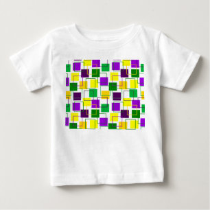 Camiseta Praças e contornos de Mardi Gras