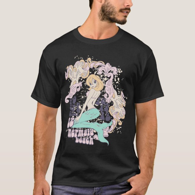 Camiseta Praga de Surf Pro Mermaid Beach (Frente)