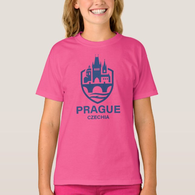Camiseta Praga República Tcheca Europa (Frente)