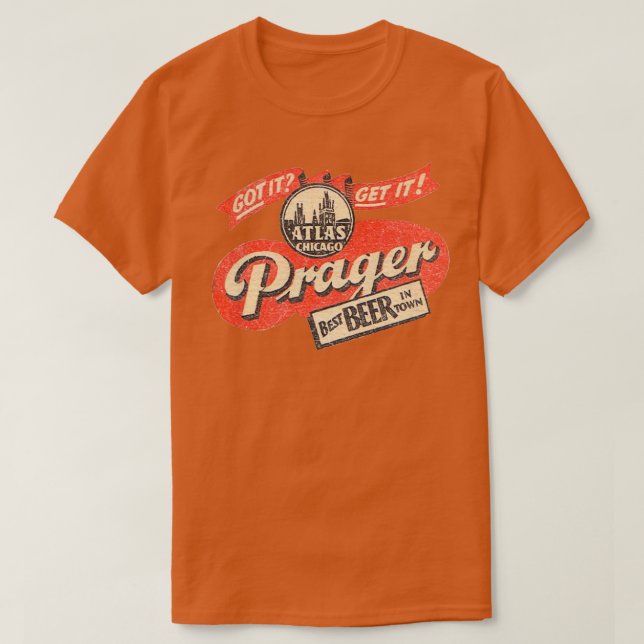 Camiseta Prager Beer T (Frente do Design)