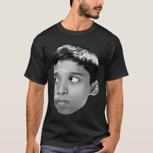 Camiseta Praggnanandhaa Rameshbabu sendo ele mesmo