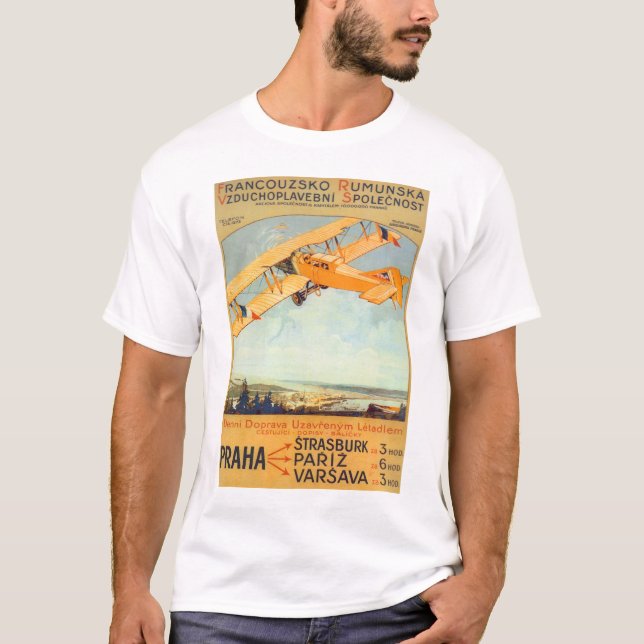 Camiseta Praha ~ Franco Romênia (Frente)