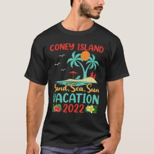 Camiseta Praia 2022 Retro Sunset New York Coney É