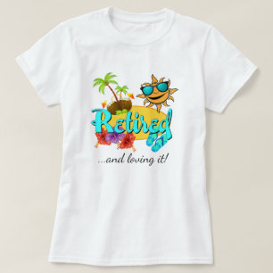 Camiseta Praia aposentada