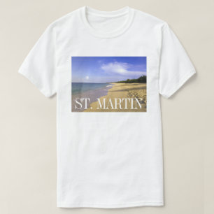 Camiseta Praia Baie Longue Long Bay, St. Martin