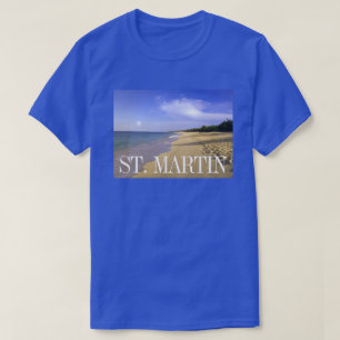 Camiseta Praia Baie Longue Long Bay, St. Martin