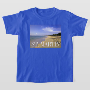 Camiseta Praia Baie Longue Long Bay, St. Martin