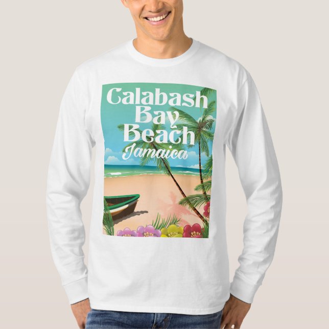 Camiseta Praia Bamboo Jamaica (Frente)