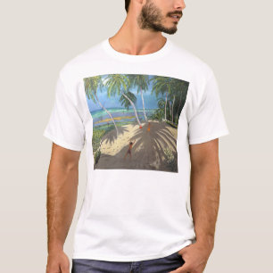 Camiseta Praia Barbados 2013 de Clovelly das palmeiras