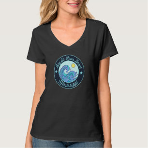 Camiseta Praia Bay St Louis Ms Mississippi Souvenir Náutica