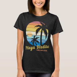 Camiseta Praia Bledito - Pôr do Sol Vintage Tropical, Cabo