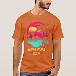 Camiseta Praia Bora Bora da Praia Retrowave