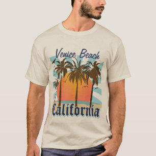 Camiseta Praia Califórnia de Veneza