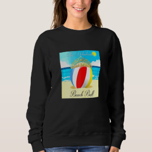 Camiseta Praia Camping Summer A Bola Debutante Beach Mãe