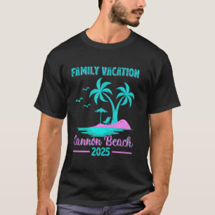 Camiseta Praia Cannon Oregon Férias em Família 2025 Palmeir