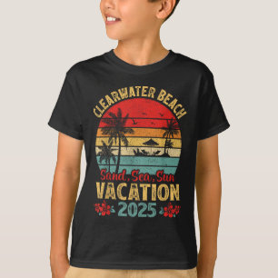 Camiseta Praia Clearwater Flórida Areia Mar Sol Férias 202