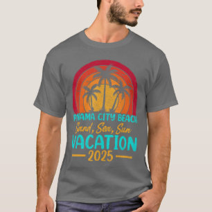 Camiseta Praia da Cidade do Panamá Flórida Areia Mar Sol Fé