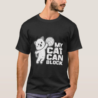 Camiseta Praia da Diversão de Voleibol - Gato de Voleibol
