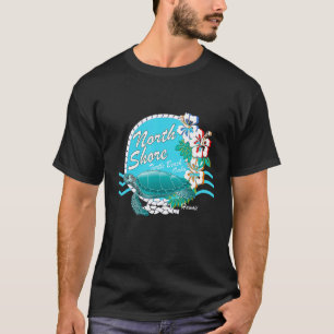 Camiseta Praia das Tartarugas Oahu Hawaii Costa Norte Lania