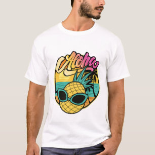 Camiseta Praia de Abacaxi Aloha
