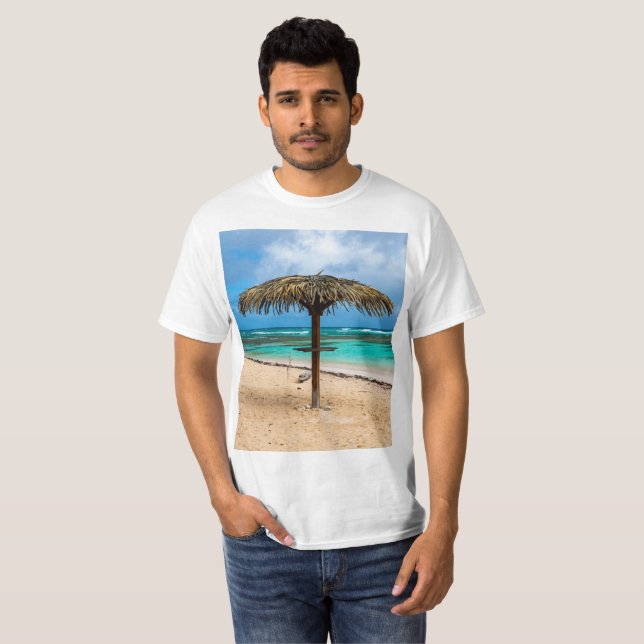 Camiseta praia de Anse des Rochers (Frente Completa)