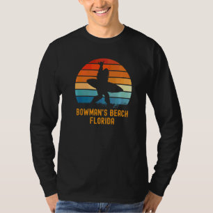 Camiseta Praia de Bowman na Flórida Sasquatch Souvenir