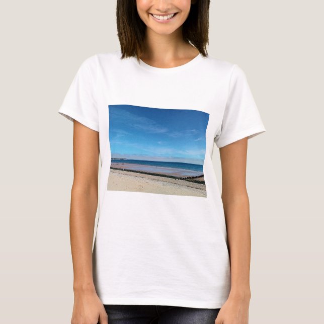 Camiseta praia de Bridlington (Frente)