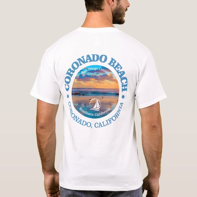 Camiseta Praia de Coronado (C) (Verso)