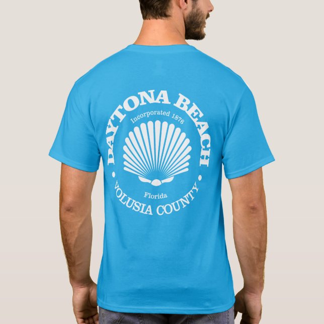 Camiseta Praia de Daytona (concha) (Verso)