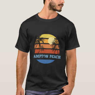 Camiseta Praia de Hampton Beach New Hampshire Nh Cidades Us