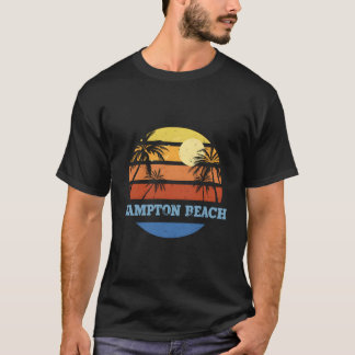Camiseta Praia de Hampton Beach New Hampshire Nh Cidades Us
