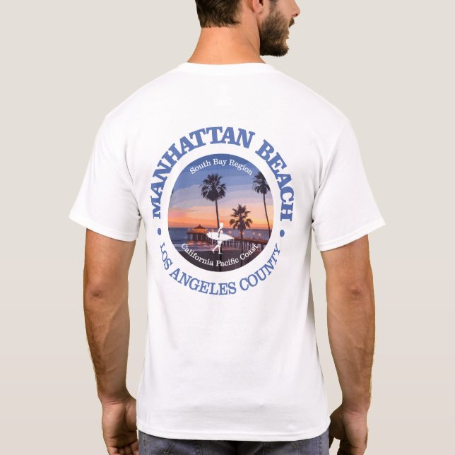 Camiseta Praia de Manhattan (C) (Verso)