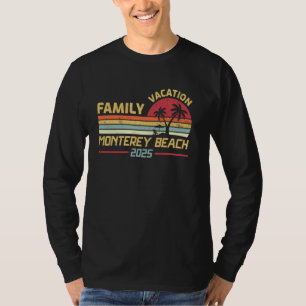 Camiseta Praia de Monterey Califórnia Férias em Família 202