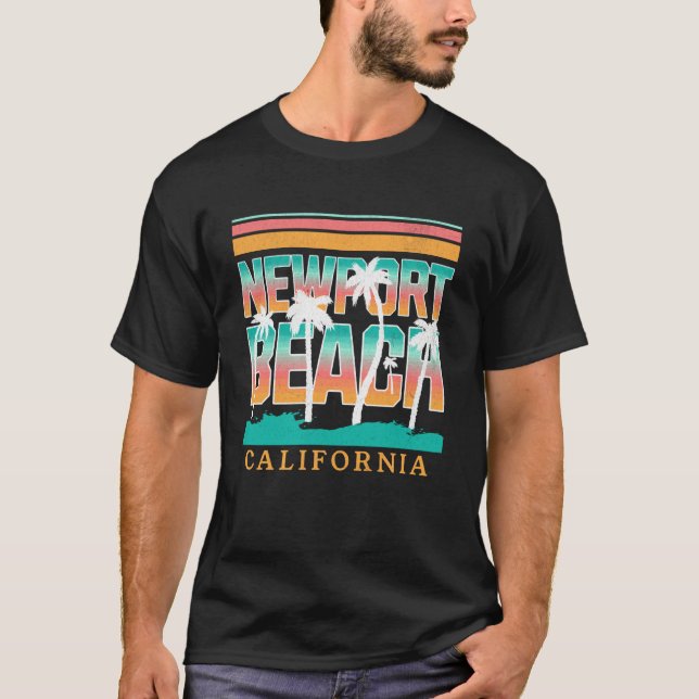 Camiseta Praia de Newport (Frente)