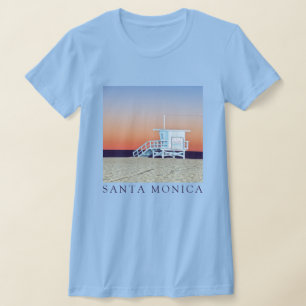 Camiseta Praia de Santa Mônica Los Angeles, Califórnia