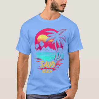 Camiseta Praia de Saud de Praia Retrowave