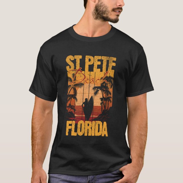 Camiseta Praia de St Pete (Frente)