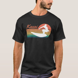 Camiseta praia de surf Kauai galo galinha férias